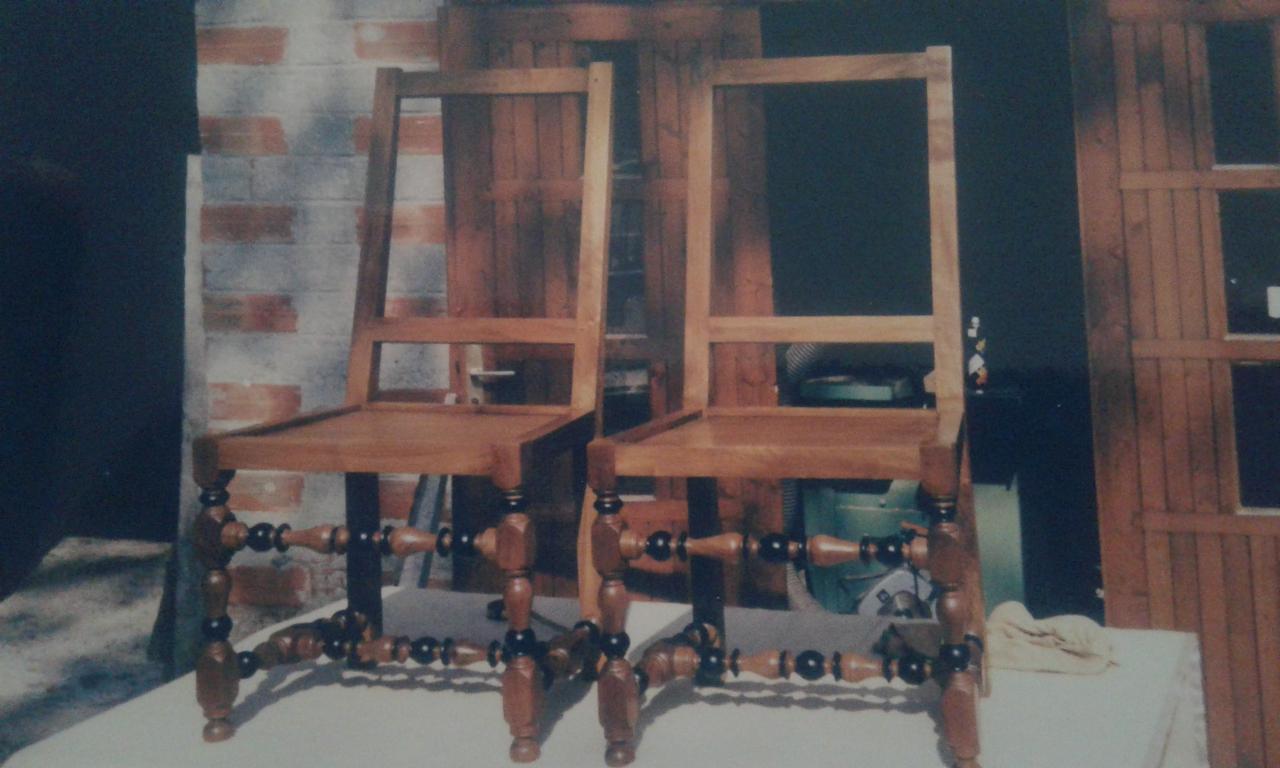 Fabrication chaises LXIII